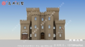 高颜值平顶四层豪华乡村别墅住宅