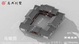 开放式庭院，适用于农村晾晒农作物