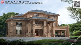 深圳现代风格别墅、徽派建筑、潮汕建筑，新中式别墅别墅现代别墅外观效果图/新围屋...