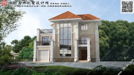 湖北省现代风格农村自建房别墅图纸