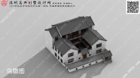 农村别墅外观效果图首层446平方米最新别墅外观效果图