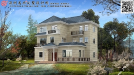经典农村4层房屋设计图