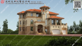 最新款三层半别墅图片首层472平方米别墅装修效果图大全