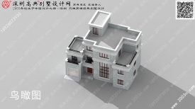 三层复式别墅设计图首层209平方米优秀豪华别墅设计图