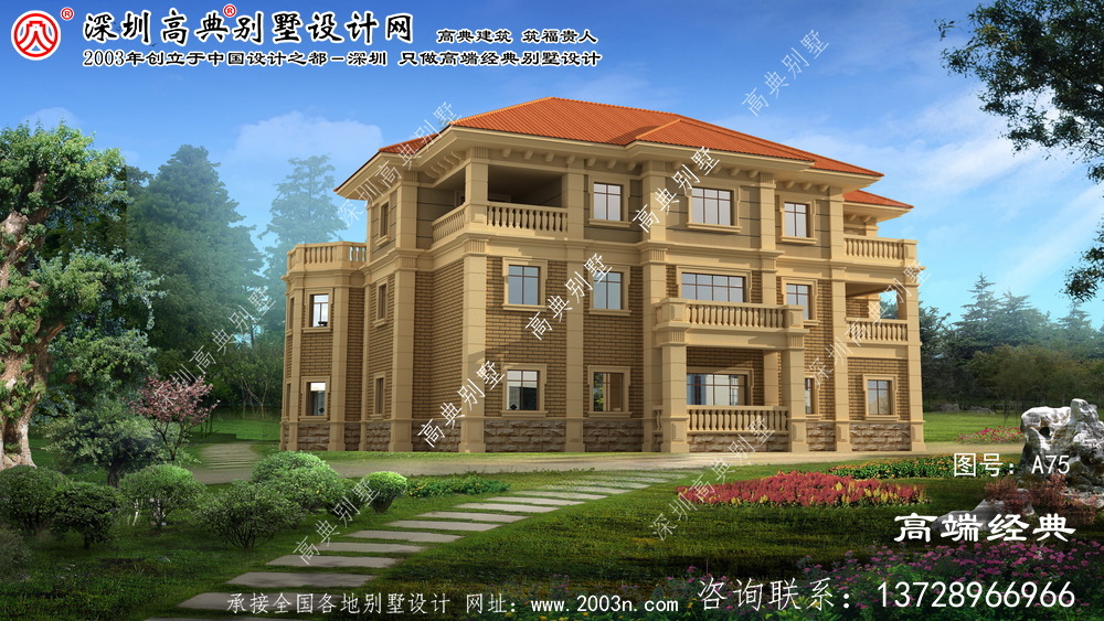 沛县复式独幢农村自建房