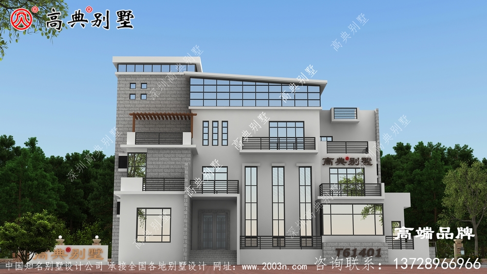 农村现代别墅设计高级三层楼的设计图 农村现代别墅设计高级三层楼的设计图