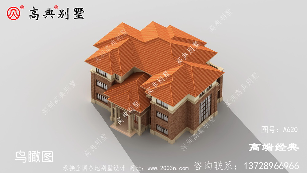 深受农村人喜爱的大户型欧式别墅风格