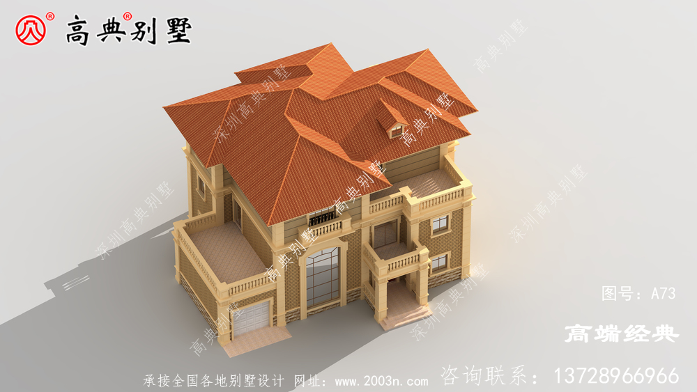 融入很多的元素,让房屋看起来 更美观大气一些