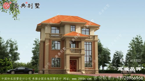 复式简欧别墅，人人抢着建的户型。