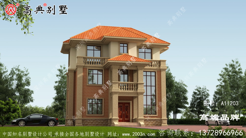 复式简欧别墅,人人抢着建的户型。 复式简欧别墅,人人抢着建的户型。