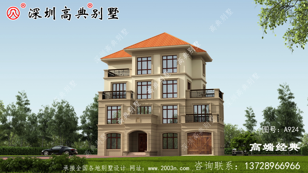 60万就能建一栋别墅，这款自建房设计户型图，在农村很受欢迎