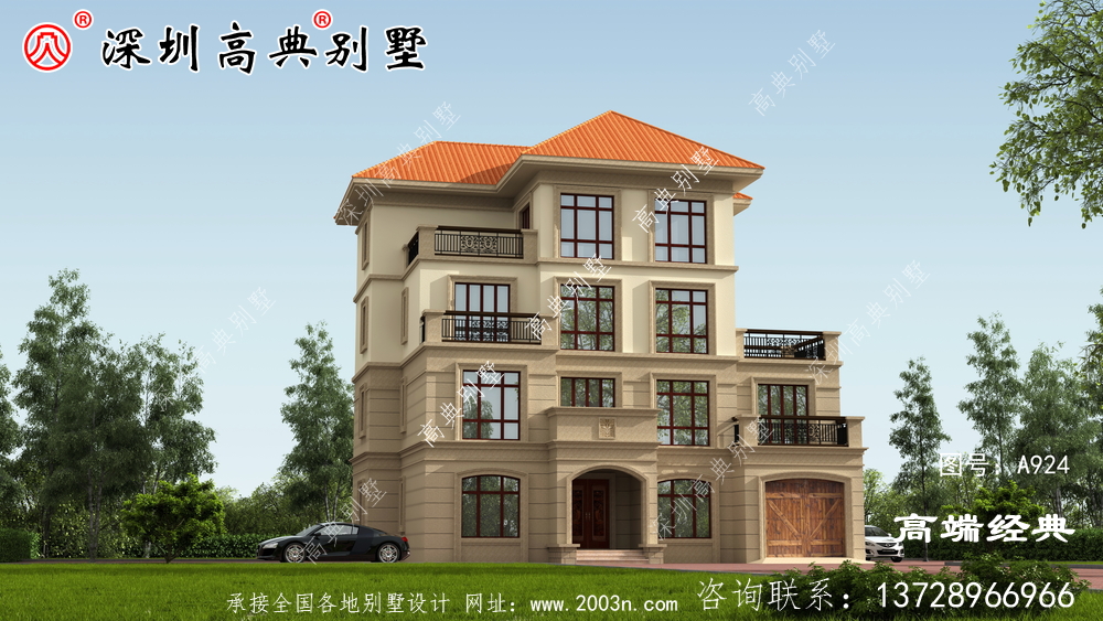 60万就能建一栋别墅，这款自建房设计户型图，在农村很受欢迎