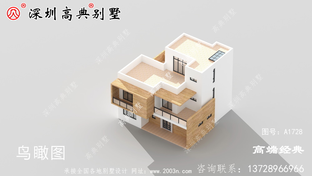 三层农村自建房，谁看谁喜欢。