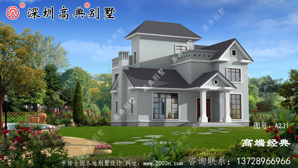 老家建造理想的别墅,不仅需要美丽的外观,实用的室内布局也很重要