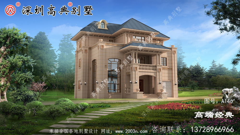 新款三层别墅设计图纸,功能齐全