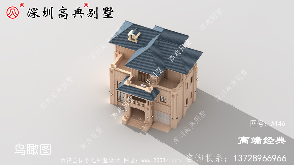 新款三层别墅设计图纸,功能齐全