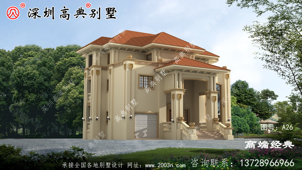 室内采光好,大多数农村自建房的首选标准