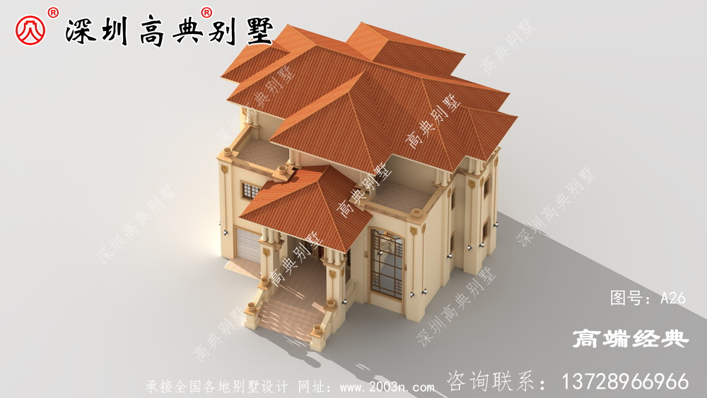 室内采光好,大多数农村自建房的首选标准