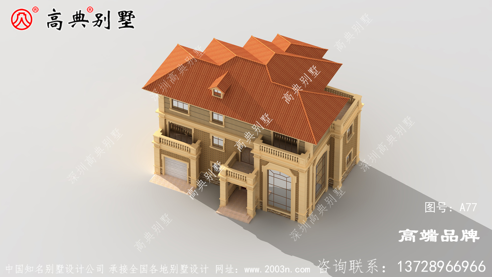 经典的欧式风格成为很多成功者建造住宅优先考虑