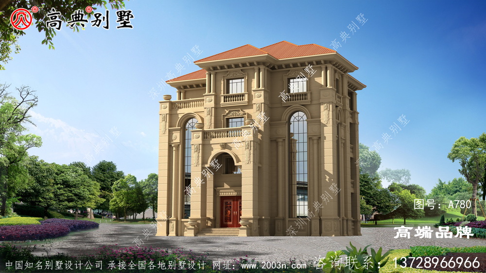 高层四层别墅,双复式落地窗档次十足 高层四层别墅,双复式落地窗档次十足