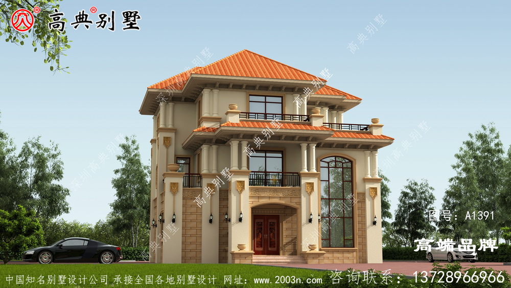 非常适合农村自营，选这种户型建房无压力