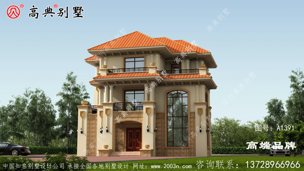 非常适合农村自营，选这种户型建房无压力