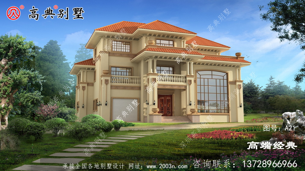 建筑层次感分明,视觉美观效果良好 建筑层次感分明,视觉美观效果良好