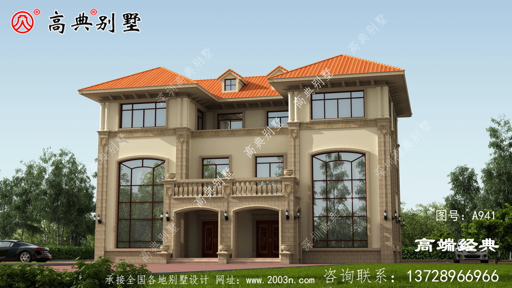 欧式自建别墅,外观好看时尚,布局实用,是你心目中的美丽家园吗?