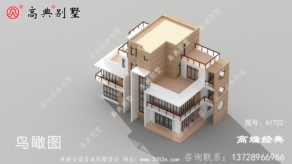 大户型农村新住宅,四代同堂完全没问题
