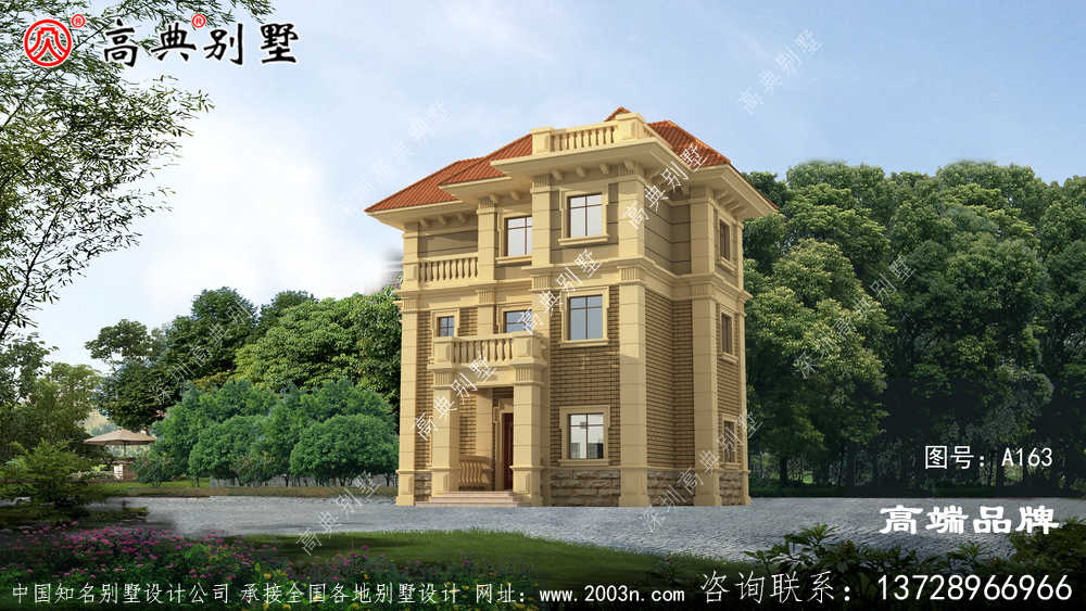 农村复式二层半别墅图，这样建的房子，住着更舒适