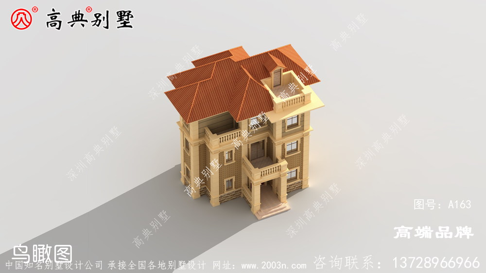 农村复式二层半别墅图，这样建的房子，住着更舒适