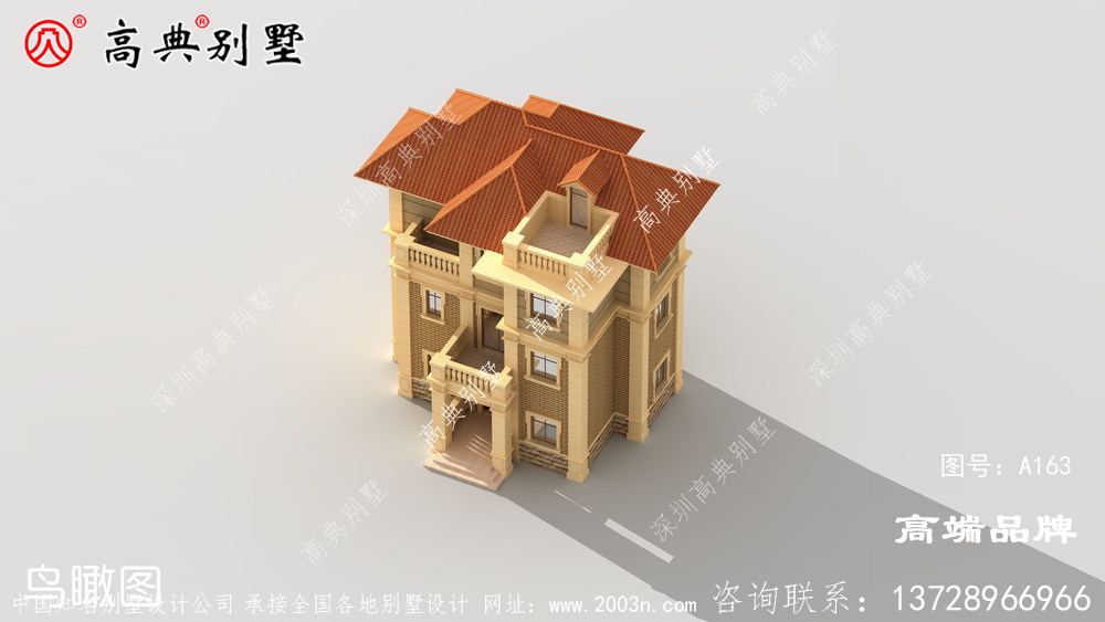 农村复式二层半别墅图，这样建的房子，住着更舒适